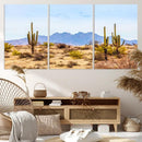 Arizona Dessert Cactus Wall Art Canvas Print