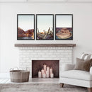 Travel Wall Art. Lake Powell, Utah. Horseshoe Bend, Arizona by Wall Art Set