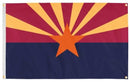 Arizona Flag with Grommets Along the Edges for Wall Hanging by Flagman of America