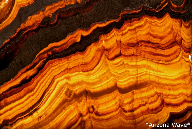 Arizona Wave Bookmatching Onyx Slabs Polished - Full Truckload