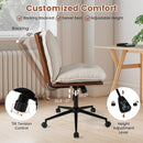 Armless Home Office Chair with Rocking Backrest by LJGDeals