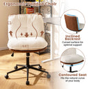 Armless Home Office Chair with Rocking Backrest by LJGDeals