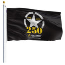 Army 250th Anniversary Flag 3'x5' - Official | Made in USA by Flagman of America