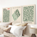 William Morris Sage Green Botanical Poster Set by Wall Art Set