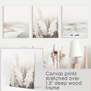 Beige Boho Beach Wall Art. Set of 3 Prints by Wall Art Set