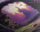 Gateway to another world, the purple realm, fine art poster print, fantasy decor