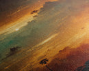Los Angeles, California at sunset, canvas print, ready to hang wall art