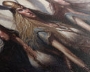 The Valkyries, Norse Mythology, Framed Canvas Print, Norse Fantasy Art