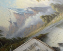 Mount Harvard, Rocky Mountains Colorado Art, Travel Poster Wall Art, Framed Canvas Print, American Mountains, Mountain Landscape Painting