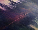 Foggy Landscape Wall Art, Reflection River Wall Decor, Misty Lake Art, Panoramic Wall Decor, Canvas Print, Wall Art, Framed Canvas Art