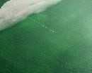 Dark Green Rain Cloud Wall Art, Framed Canvas Or Poster Print, Abstract Art Print, Minimalist Wall Decor, Maximalist Decor, Emerald Green