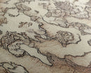 RPG World Map Concept Art, Ready To Hang Canvas Print, Panoramic Art, Extra Wide Wall Decor, Cool Mancave Art, D&D, DND