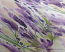 Lavender Wall Art, Ready To Hang Canvas Print, Panoramic Art, Floral Arrangement Wall Decor
