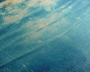 Denim Canvas Print Wall Art, Tie Dye Denim Texture Print On Canvas, Unique Wall Art, Boho Style Art, Minimalist Wall art