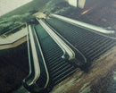 Escalator, Abandoned Building, Moody Wall Art, Horror Art Print, Canvas Print, Wall Hanging, Portrait Art, Nerdy Home Decor, Bedroom Prints