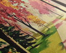 Colorful Autumn Path Canvas Print, Fall Park Scene Wall Art, Modern Farmhouse Autumn Decor, Holiday Art, Best Seasonal Gift Idea