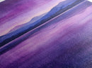 Purple and Lavender Landscape Painting Print, Reflections, Original Watercolor Painting Print, Custom Painting, Living Room Wall Art