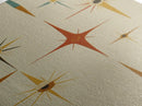 Mid Century Modern Atomic Starburst Retro Wall Art - Atomic Decor - Canvas Print - 50s Style Wall Art - MCM Mid Century Modern Art