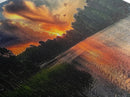 The Ozarks, Framed Canvas Print, Panoramic Photography Style Wall Art, Lake House Decor