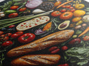 Retro Food Wall Art Canvas Print, Kitchen Decor, Kitchen Painting, Dining Room Painting, Modern Farmhouse Wall Art