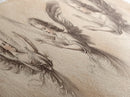 Painting of 3 Angels Canvas Print, Guardian Angels Wall Art, Angel Sketch, Angel Painting, Angelic Home Decor, Extra Wide Wall Art