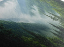 Emerald Green Mountain Landscape Wall Art Canvas Blue Ridge Mountains Print Extra Large Wall Art For Living Room Above Sofa