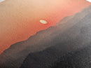 Sunrise Over The Smoky Mountains Framed Canvas Print