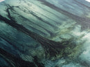Victorian Swamp Painting Canvas print, Dark and Moody Victorian Gothic Wall Art, Mood Setting Living Room Wall Art, Dark Academia Art