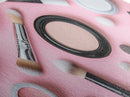 Retro Preppy Makeup Canvas Print, Makeup Art, Makeup Painting, Dorm Room Wall Art