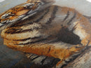 Majestic Tiger Painting Framed Canvas Print, Animal Wall Art, Rustic Decor Above Sofa Art, Bedroom Art Living Room Art Christmas