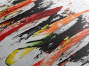 Abstract Art For Kitchen - Framed Canvas Print - Sushi Painting - Sushi Art - Kitsch Kitchen Wall Art - Tall Skinny Art - Narrow Wall Art - Kitchen Decor