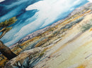 Joshua Tree California Watercolor Painting Print - California Art - Tall Skinny Art - Narrow Art - Joshua Tree Painting - Joshua Tree Art