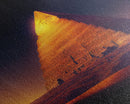 Pyramid Wall Art, Sands of Egypt, Ready To Hang Canvas Print, Framed Wall Art