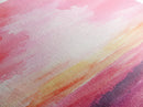 Sunset Gradient Canvas Print - Abstract Pink Orange Wall Art, Sunrise Inspired Minimalist Painting, Bedroom Decor, Above Bed Artwork