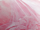 Wedding Veil Pink Abstract Art Canvas Print, Light Pink Wabi Sabi Art Wall Decor, Romantic Bedroom Art Unique Gift Idea