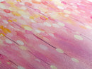 Magical Fairy Light Pink Abstract Canvas Print with Bokeh Lights, Ideal Whimsical Art for Living Room, Vertical Skinny Wall Art