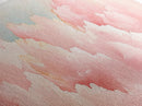 Dreamy Pink Clouds Canvas Print, Light Pink Wall Art, Minimalist Sky Art, Bedroom Decor, Soft Pastel Landscape Art, Horizontal Wall Art
