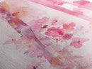 Pink Petals Canvas Print Abstract Floral Art Light Pink Dorm Wall Art Whimsical Art Minimalist Rustic Farmhouse Bedroom Decor Gift