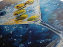 Elegant Olive Martini Framed Canvas Print with Vibrant Cocktail Art for Living Room or Kitchen, Rustic Home Decor