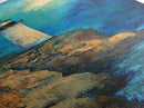 Lighthouse Painting, Moon Oil Painting, Nautical Decor, Coastal Wall Art, Seascape Painting, Canvas Print, Tall Narrow Art, Gift Idea