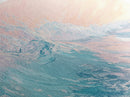 Ocean Wave Painting, Coastal Wall Art, Surf Wall Art, Nautical Decor, Framed Canvas Print, Seascape Painting, Extra Wide Art