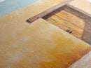 Rustic Adobe Door Framed Canvas Print Southwest Wall Art Desert Home Decor Bohemian Aesthetic Living Room Entryway Accent