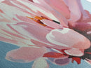 Peony Bloom, Floral Wall Art, Feminine Aesthetic, Modern Minimalist, Blush Pink Painting, Framed Canvas Print, Bedroom or Office Decor