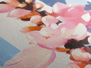 Sunlit Blossoms, Soft Pastel, Romantic Floral Art, Feminine Wall Decor, Modern Botanical Painting, Bedroom Wall Art, Canvas Print