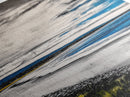 Blue Ocean Wave, Coastal Beach Scene, Nautical Seascape, Modern Abstract Art, Living Room Wall Decor, Canvas Print