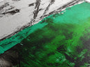Green, Abstract, Canvas Print, Nature Artwork, Minimalist Home Decor, Textured Painting, Living Room Wall Art, Contemporary Decor