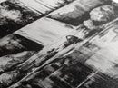 Waterfall Landscape, Black and White Nature Art, Forest Wall Decor, Rustic Art, Minimalist Landscape, Cabin Artwork, Framed Canvas Print