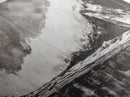 Monochrome Mountain, Dramatic Landscape, Black and White Art, Moody Wall Art, Modern Nature Print, Office Decor, Framed Canvas Print