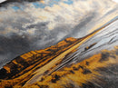 Canyon, Dramatic Sky, Southwest, Desert, Framed Canvas Print, Western Landscape Wall Art, Rustic Home Decor, Nature Painting, Fall Colors