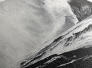 Monochrome Seascape, Dramatic Waves, Stormy Ocean, Modern Wall Art, Black and White Painting, Living Room Art, Framed Canvas Print, Gift Idea